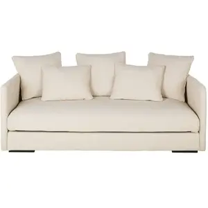 Maisons du Monde Zetel met 3 zitplaatsen, beige pas cher
