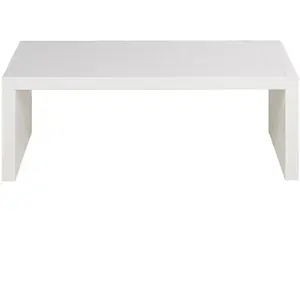 Maisons du Monde Witte geruite salontafel L110 pas cher