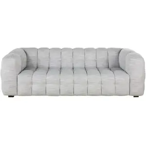 Maisons du Monde Lichtgrijze zetel en 3 zitplaatsen pas cher