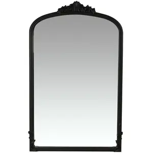 Maisons du Monde Miroir à moulures noires 67x110 pas cher