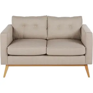 Maisons du Monde Zetel in Scandinavische stijl met 2 zitplaatsen, beige pas cher