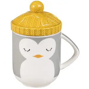 Maisons du Monde Mok hoed pinguin van keramiek pas cher