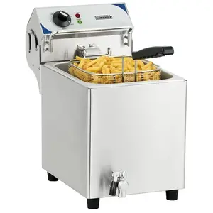 CASSELIN Friteuse électrique avec vanne de vidange 10 litres pas cher