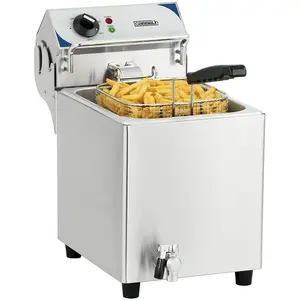 Comparateur de prix : CASSELIN Friteuse électrique avec vanne de vidange 7 litres