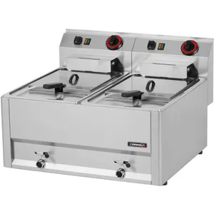 CASSELIN Friteuse électrique à Poser Avec Vanne De Vidange 2x8 Litres T 66 - Ca... pas cher