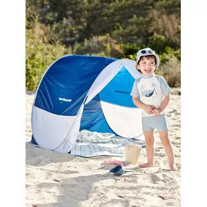 VERTBAUDET Tente Anti-UV ultra légère bleu foncé TU pas cher
