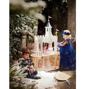 Vertbaudet Prinsessenkasteel voor poppen van FSC® hout pas cher