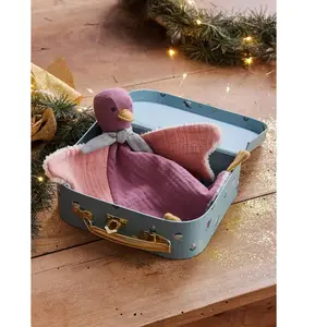 Comparateur de prix : Vertbaudet Aanpasbare vogelknuffel van twee materialen met etui