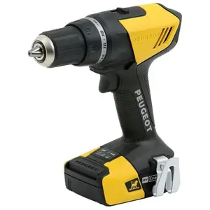PEUGEOT ENERGYDRILL Perceuse sans fil 18 V avec 2 batteries Lithium-io... pas cher