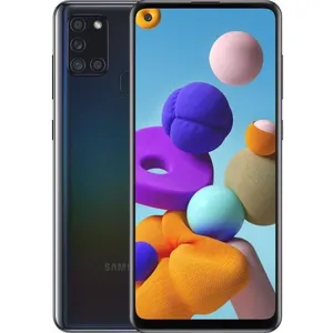 SAMSUNG Galaxy A21s Noir - Reconditionné - Etat correct pas cher
