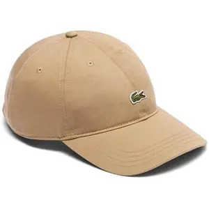 Lacoste cap - Small Croc Gabardine - Beige pas cher