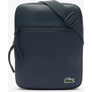 LACOSTE Schoudertas LCST Flat Crossover Bag Eclipse Donkerblauw pas cher