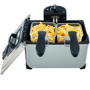 Carrefour Home Friteuse à huile 5L - HDF50B-26 pas cher