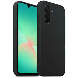 Akashi Coque de protection en silicone noir- Samsung Galaxy A26 5G pas cher