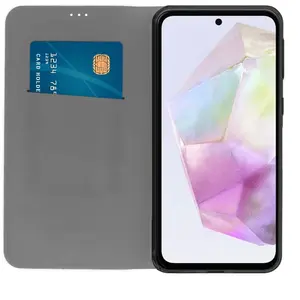 Akashi Etui Folio (noir) - Samsung Galaxy A35 5G pas cher