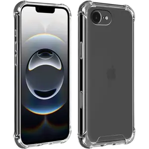 Akashi Coque TPU Angles Renforcés (transparent) - Apple iPhone 16e pas cher