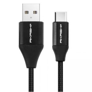 Altadif AKASHI Cable 2 Metres Usb Type-C Noir pas cher
