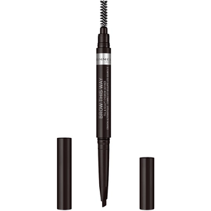 Rimmel Brow This Way Fill & Sculpt Wenkbrauwpotlood - 004 Soft Black pas cher