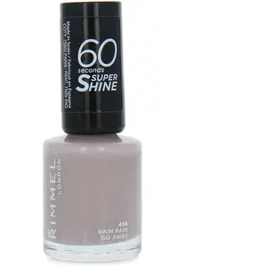 RIMMEL Vernis à ongles 60 Seconds Super Shine - 498 Rain Rain Go Away pas cher