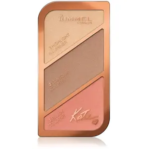 Rimmel London Kate Sculpting Palette Gezichtspoeder - Coral Glow pas cher