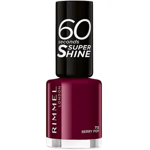 Rimmel London 60 Seconds Super Shine Nagellak - 712 Berry Pop pas cher