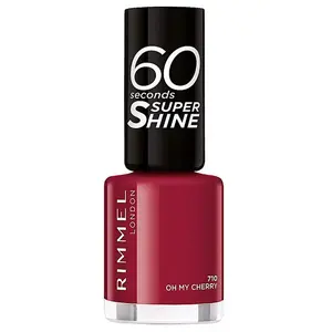 Rimmel 60 Seconds Super Shine Nagellak - 710 Oh My Cherry!