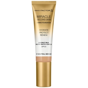 Max Factor Fps Trouvé Miracle Touch Second Skin 20 7 Neutre Moyen 30 M pas cher