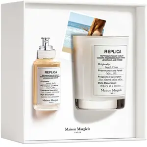 Replica Beach Walk Coffret - Eau de Toilette + Bougie-30ml MAISON MART... pas cher