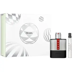 Prada Luna Rossa Carbon Eau De Toilette 100ml Gift Set pas cher
