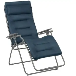 Lafuma Fauteuil Relax Pliant Lafuma Futura Becomfort Xl - Bleu Encre pas cher