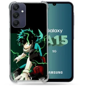 Cokitec Coque Renforcée pour Samsung Galaxy A15 4G / 5G Manga My Hero Academia Deku pas cher