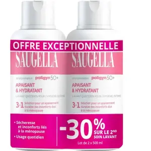 Saugella Saugella Poligyn 50+ Soin Lavant Intime Apaisant Hydratant pas cher
