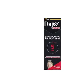 Pouxit Flash Shampooing Anti-Poux et Lentes 100ml pas cher