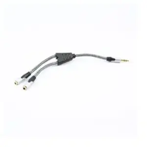 Dédoubeur Jack Stéréo 3.5 mm JVC Noir et blanc