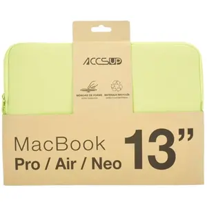 Housse PC Portable Accsup PR SLV Jaune Neo 13 pas cher