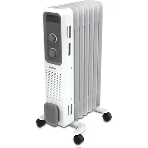Radiateur bain d'huile Proline OF1502 1500 W Blanc pas cher