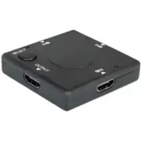 Accsup COMMUTATEUR HDMI 1080P 60HZ 3 ENTREES 1 SORTIE NOIR pas cher