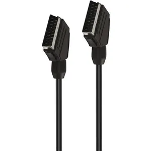 Câble péritel Accsup 1,2 m Noir pas cher