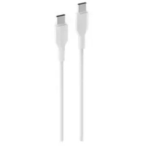 Accsup CABLE USB-C VERS USB-C 2M BLANC pas cher
