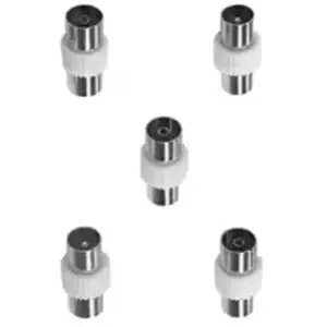 Accsup KIT 5 ADAPTATEURS COAXIAL TV pas cher