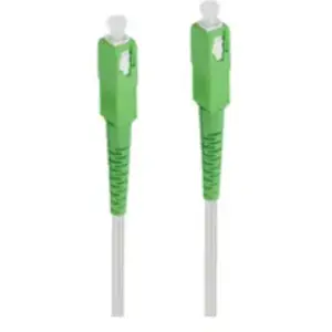 Accsup CABLE FIBRE OPTIQUE POUR BOX INTERNET (BOUYGUES / SFR / ORANGE) 5M BLANC