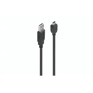 Câble Accsup USB-A Mâle vers Mini USB Mâle 1,8 m Noir pas cher