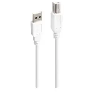 Accsup CABLE IMPRIMANTE USB-A VERS USB-B 2.0 5M BLANC pas cher