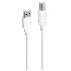 Accsup CABLE IMPRIMANTE USB-A VERS USB-B 2.0 1,8M BLANC pas cher