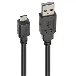 Câble Accsup Micro USB Mâle vers USB-A Mâle 3 m Noir pas cher