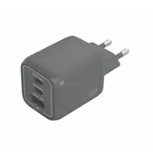 Chargeur secteur Wefix Pro GaN 65 W 2 ports USB-C + USB-A Gris pas cher