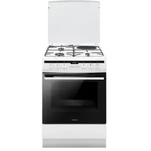 Cuisinière mixte Thomson TMMP63.3WH blancheVendu parcdiscount