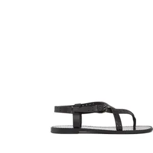 The Kooples Sandals With Perforated Straps Black Size: 37 | Sandals Ou...Vendu parotrium