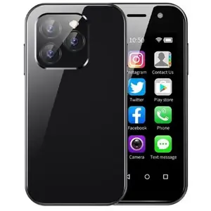 YONIS Mini Smartphone Petite Taille 3GB+64GB Android 9.0 4G Dual SIM Batteri... pas cher