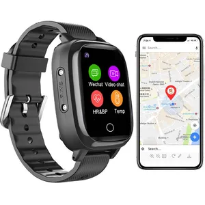 YONIS Montre Traceur GPS 4G pour Senior Enfant Localisation Température Card... pas cher